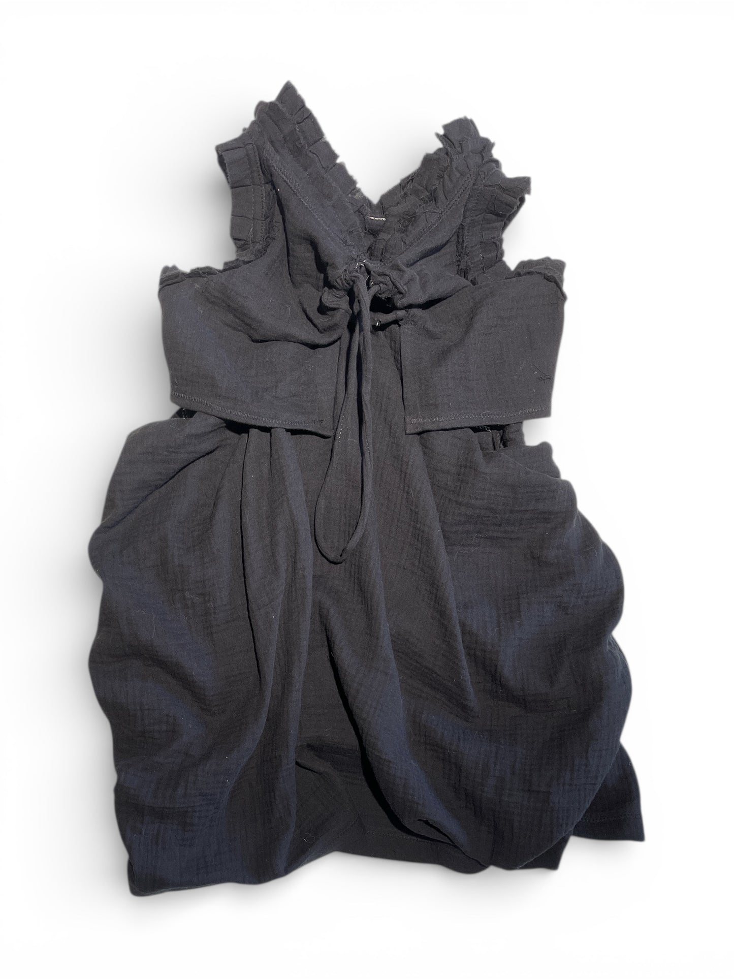 GATHERED MINI DRESS