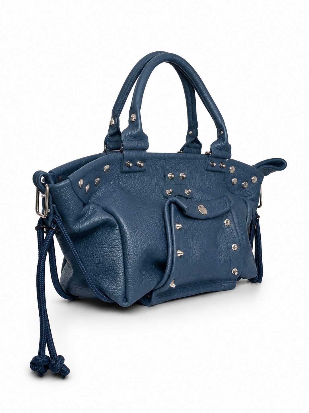 MUTED SLATE BLUE FALLEN ANGEL BAG