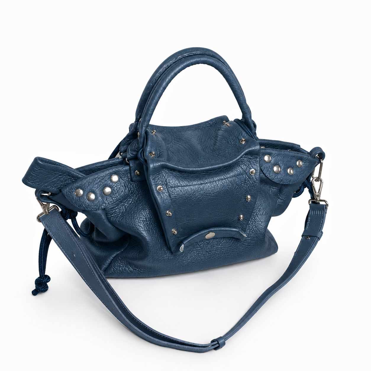 MUTED SLATE BLUE FALLEN ANGEL BAG